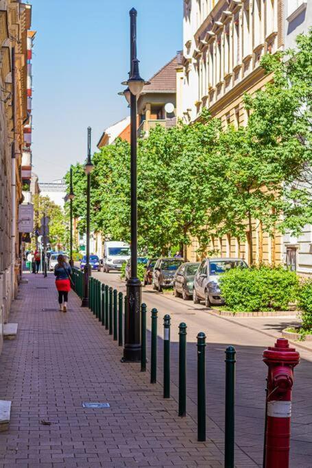 Roomy Apartment 80Sqm At City Center Free Parking Space, Ac & Balcony Будапеща Екстериор снимка